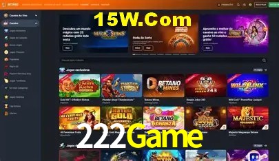 Slots com jackpots e giros grátis na 222Game